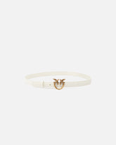 Fine ceinture Love Birds en cuir 2cm - | Pinko