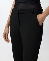 Pantaloni cigarette-fit punto stoffa - | Pinko