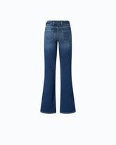 Jeans flared con cintura - | Pinko
