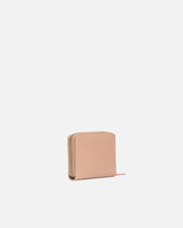 Square leather zip-around purse - | Pinko