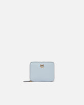 Cartera cuadrada de piel con cremallera circundante - | Pinko