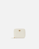 Portafoglio quadrato zip-around in pelle - | Pinko