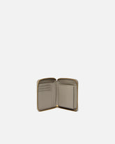 Portafoglio quadrato zip-around nappa trapuntata - | Pinko