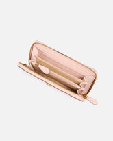 Portafoglio zip-around in pelle - | Pinko