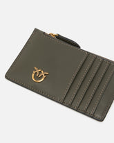 Zipped card holder - | Pinko