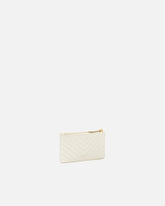 Porta carte chevron con zip - | Pinko