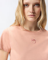 Camiseta con logotipo Love Birds - | Pinko