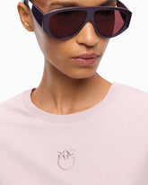 T-shirt with Love Birds logo - | Pinko