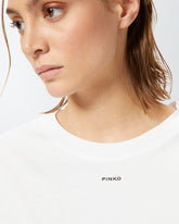 T-shirt with mini logo PINKO - | Pinko