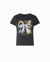 T-shirt stampa fiocco Too Chill To Conform - | Pinko