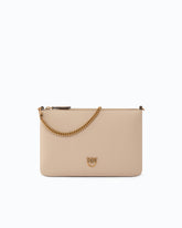 Borsa media a spalla Flat Love Bag Simply - | Pinko