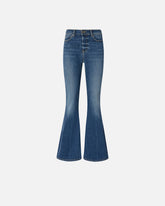 Jeans flared in denim stretch - | Pinko
