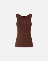 Vest top with Love Birds golden detail - | Pinko