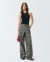 Ribbed vest top - | Pinko