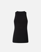 Ribbed vest top - | Pinko