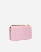 Borsa media a tracolla Love Bag One Chevron - Rosa Chiaro | Pinko