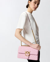 Borsa media a tracolla Love Bag One Chevron - | Pinko