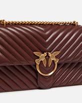 Borsa media a tracolla Love Bag One Chevron - | Pinko