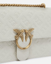 Love Bag leather crossbody bag with logo - | Pinko
