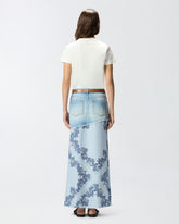 T-shirt with PINKO logo embroidery - | Pinko