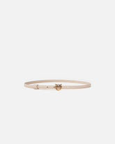 Fine ceinture avec boucle Love Birds 1 cm - | Pinko