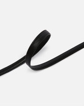 Cintura sottile fibbia Love Birds 1cm - Nero | Pinko