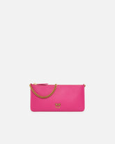 Horizontal Flat Bag ze skóry - | Pinko