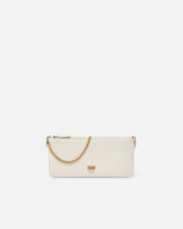 Horizontal Flat Bag in leather - | Pinko