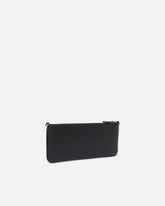 Horizontal Flat Bag in leather - | Pinko