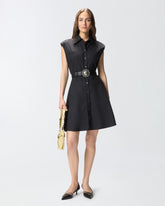 Robe chemise avec ceinture Love Birds - | Pinko