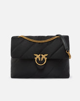 Borsa grande trapuntata Love Bag tessuto riciclato - | Pinko