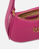 Half Moon baby leather shoulder bag - | Pinko