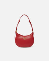 Baby borsa a spalla Half Moon in pelle - Rosso | Pinko