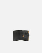 Portafoglio piccolo in pelle liscia con logo - | Pinko