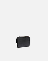 Piccolo portafoglio compatto in pelle shiny con logo - | Pinko