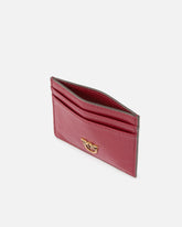 Portacarte in pelle shiny con logo - | Pinko