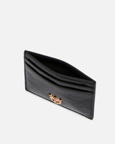 Portacarte in pelle shiny con logo - | Pinko