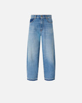 Jeans balloon fit con scoloriture - | Pinko