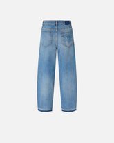 Balloon-fit jeans with fading - | Pinko