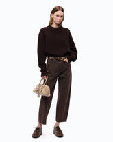 Barrel-fit bull denim jeans - | Pinko