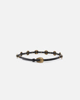 Cintura sottile con placche incise in metallo 1cm - | Pinko