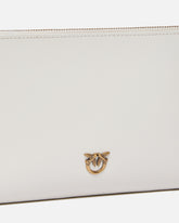 Pochette plano de piel con logotipo Love Birds - | Pinko