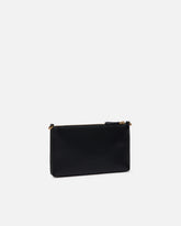 Pochette plate en cuir avec logo Love Birds - | Pinko