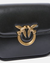 Borsa media a spalla Love Bag Box in nappa - Nero | Pinko