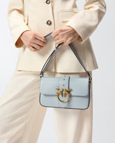 Μαλακή τσάντα ώμου Mini Love Bag από δέρμα - | Pinko