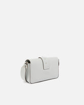 Borsa a spalla morbida Mini Love Bag in pelle - Grigio | Pinko