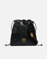 Borsa a spalla media Slouchy Bag verticale in pelle - | Pinko