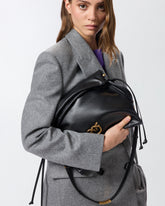 Borsa a spalla media Slouchy Bag verticale in pelle - | Pinko