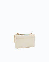 Love Bag crossbody bag in soft leather - White | Pinko