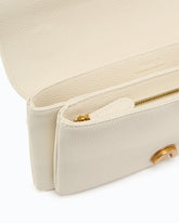 Love Bag crossbody bag in soft leather - White | Pinko